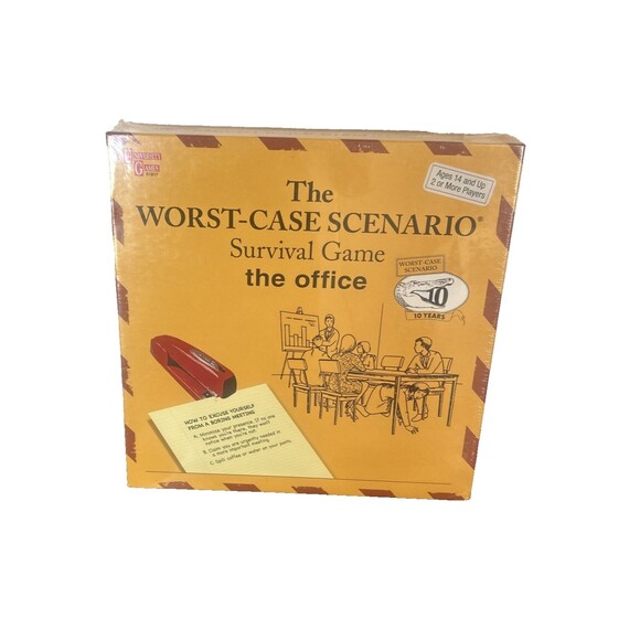 The Worst Case Scenario 14+ The Office Survival Board Game 2009 NEW Sealed - Picture 5 of 6